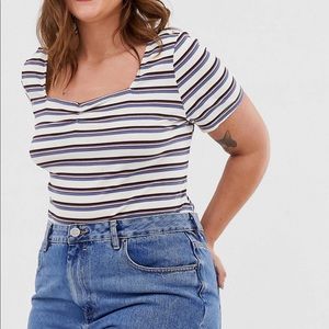 ASOS Striped body suit - US 24
